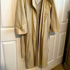 Authentic London Fog Trench Coat.